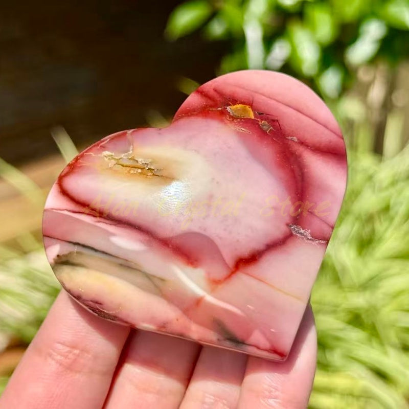 Mookaite Jasper Heart