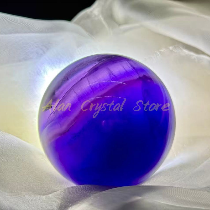 Purple Fluorite Sphere
