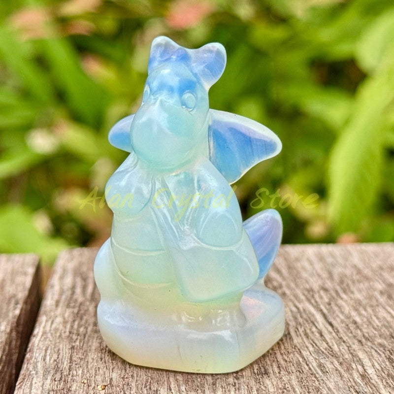 Opalite Dragonite Carving.1PC