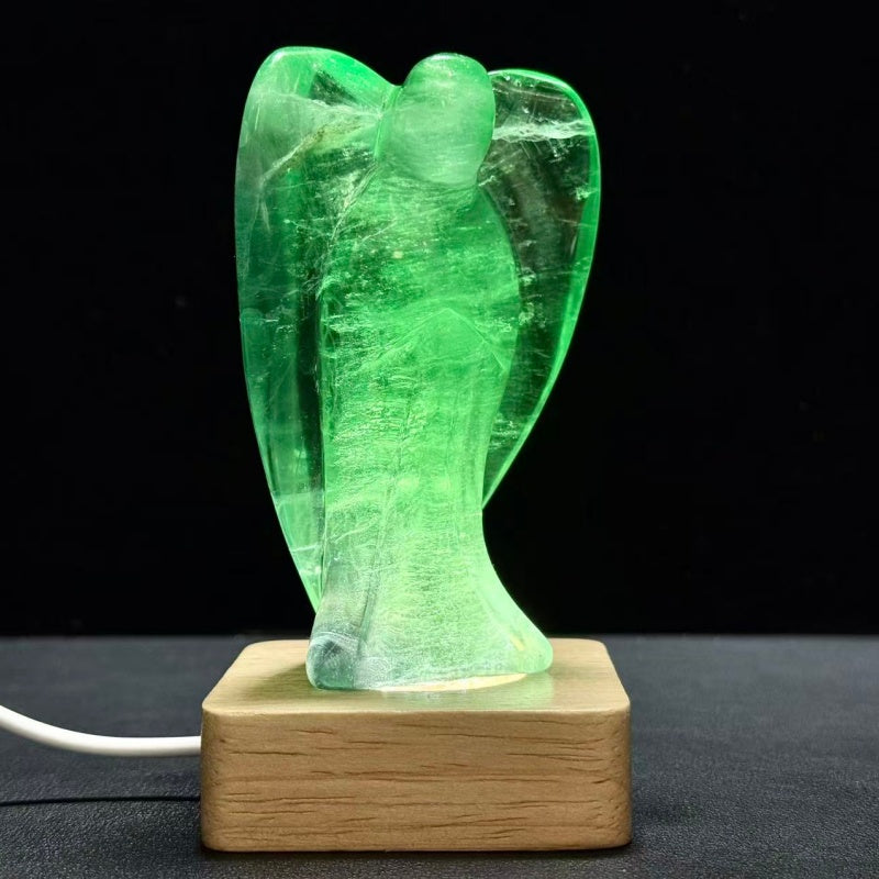 Natural Fluorite Angel.