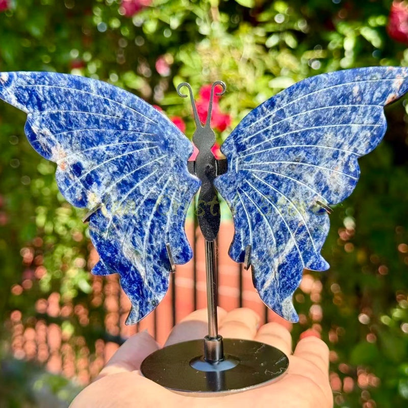 Sodalite Butterfly Wings