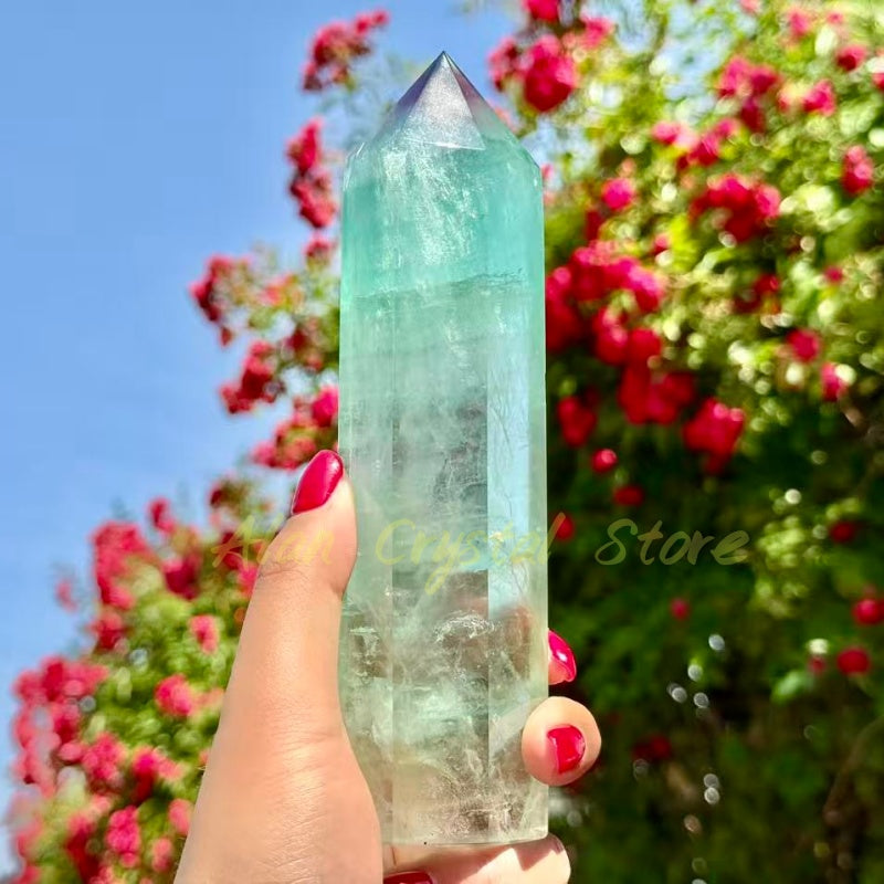 Watermelon Fluorite Big Tower