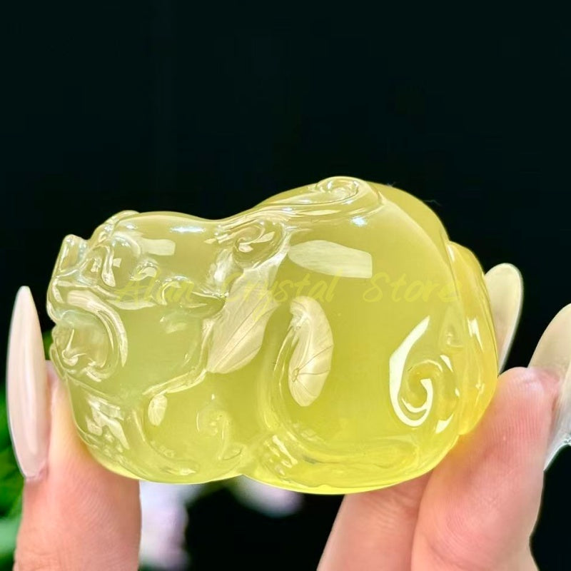 Natural Citrine Pi Xiu,High Quality Citrine.