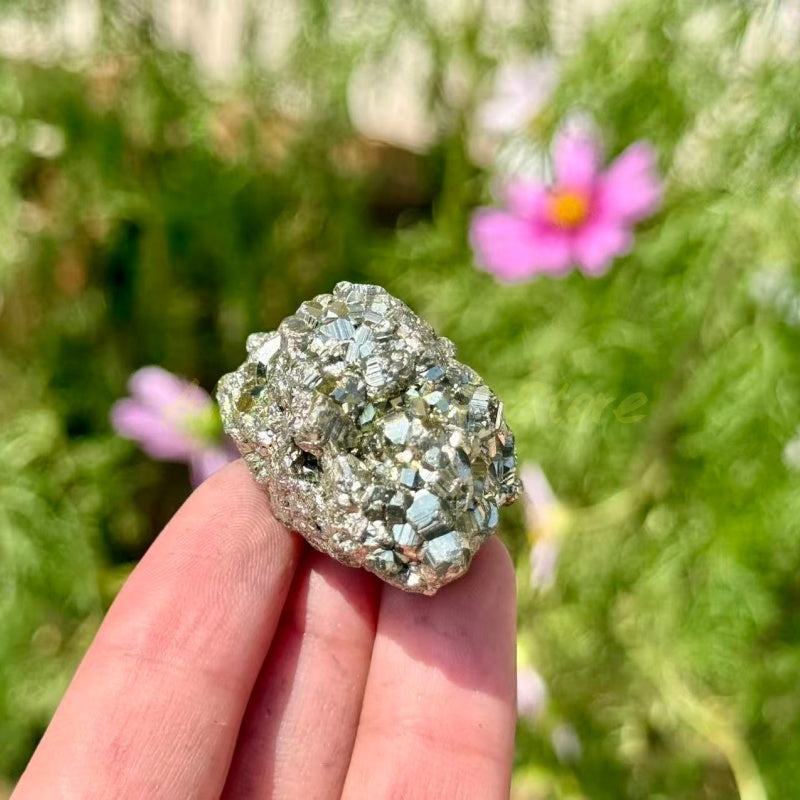 Cube Pyrite Small Raw Stone