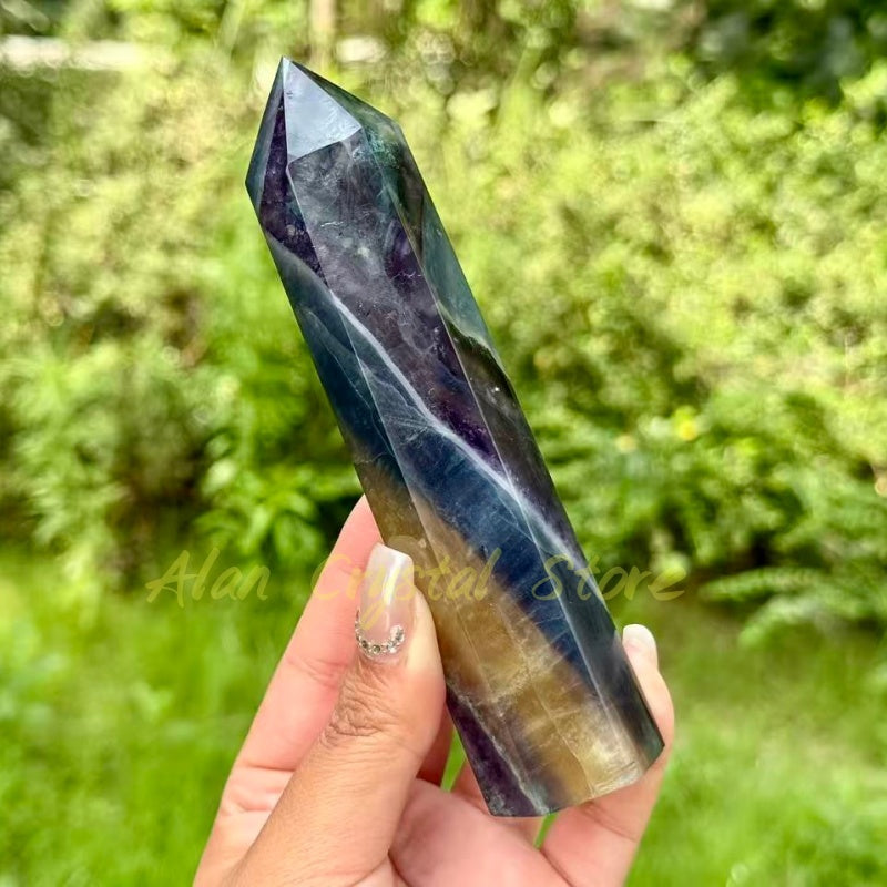 Natural Fluorite Tower.1PC