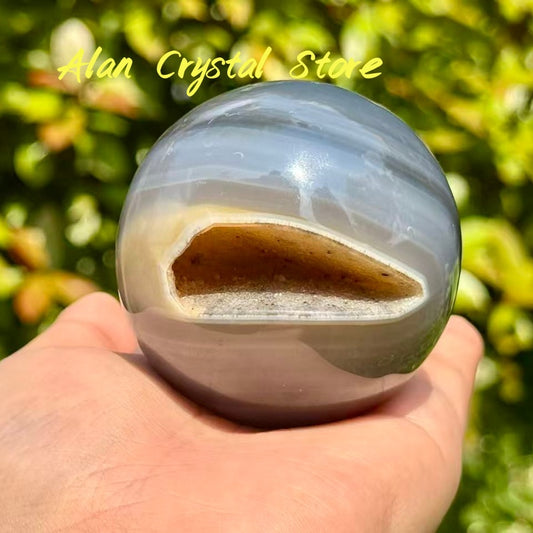 Druzy Agate Sphere