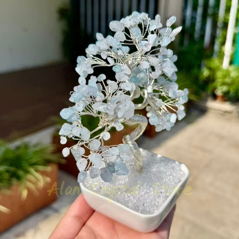 Aquamarine Healing Tree