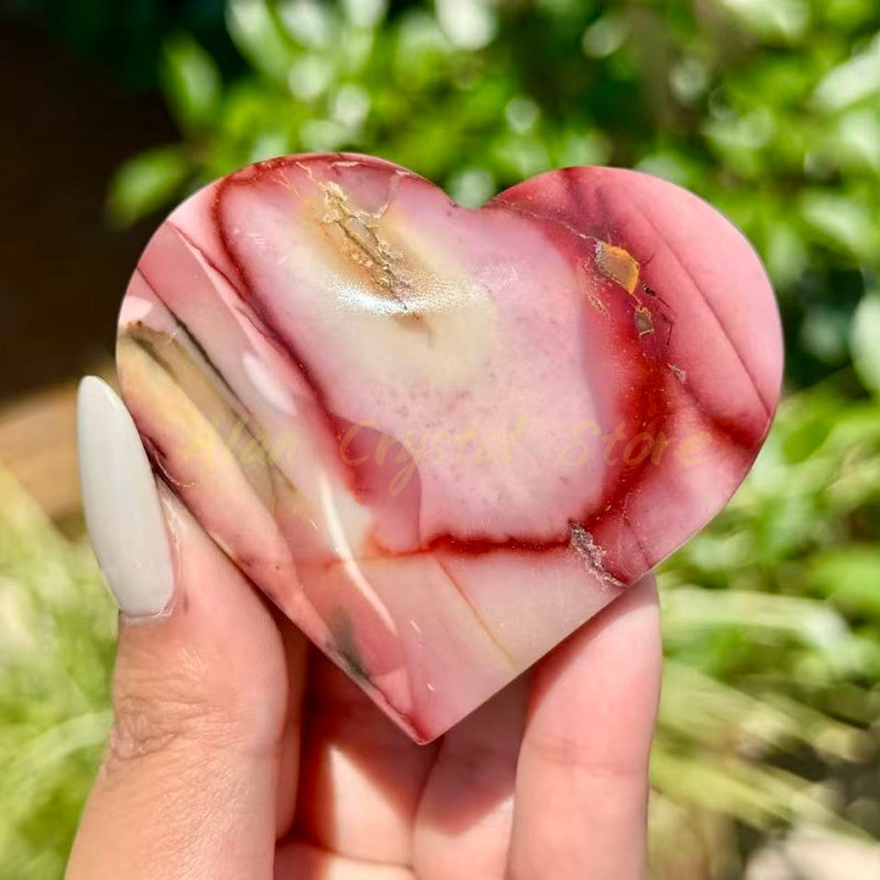 Mookaite Jasper Heart