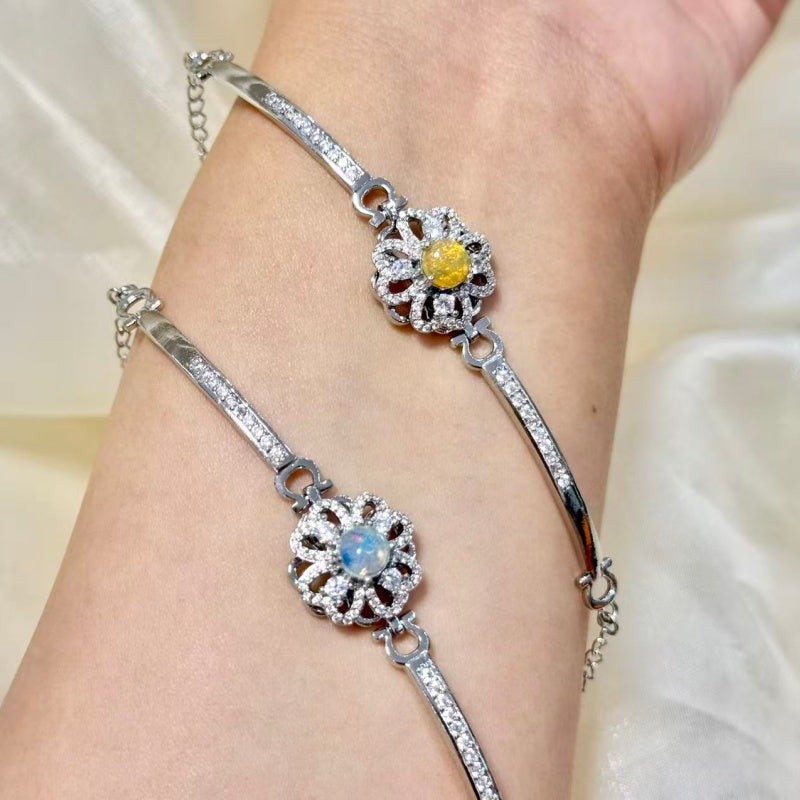 Natural Opal Bracelet.