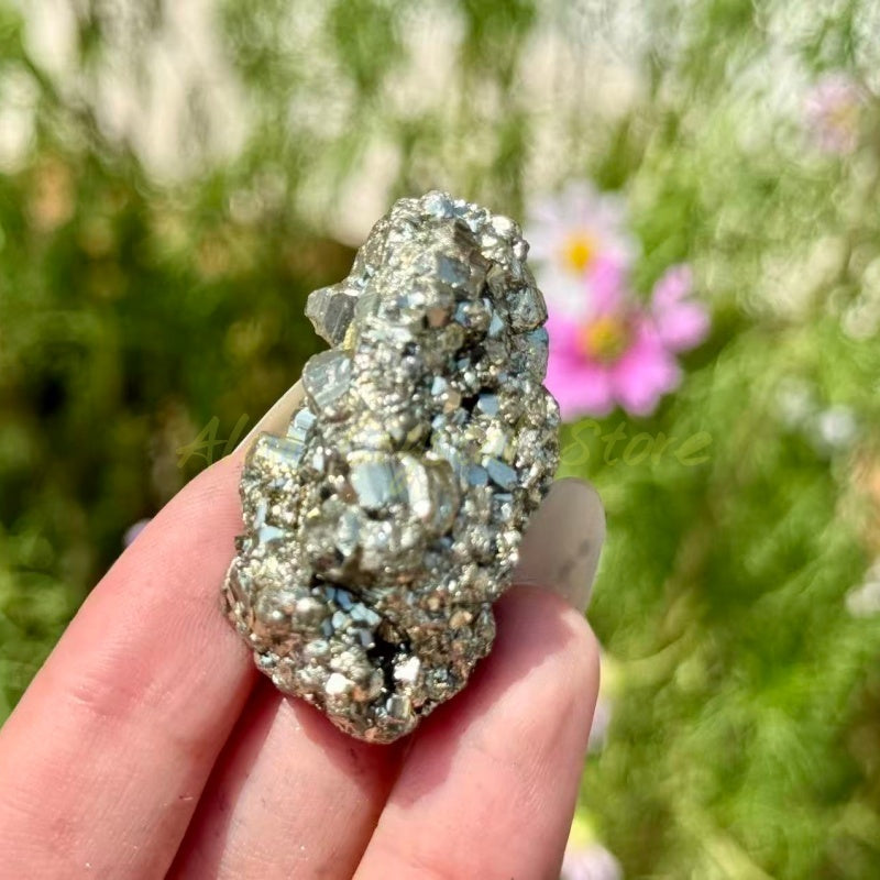 Cube Pyrite Small Raw Stone