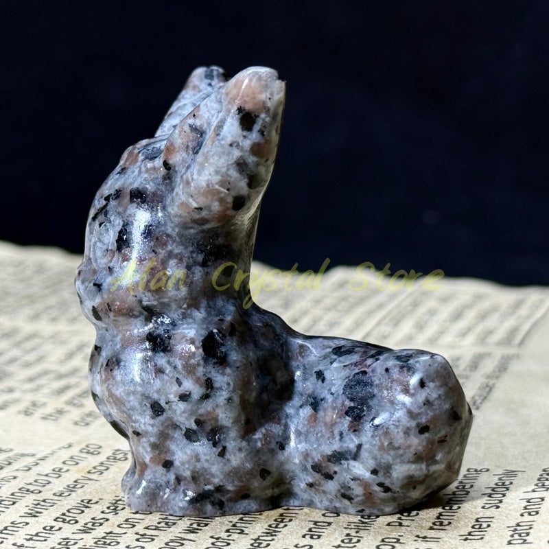 Natural Yooperlite Eevee Carving.1PC