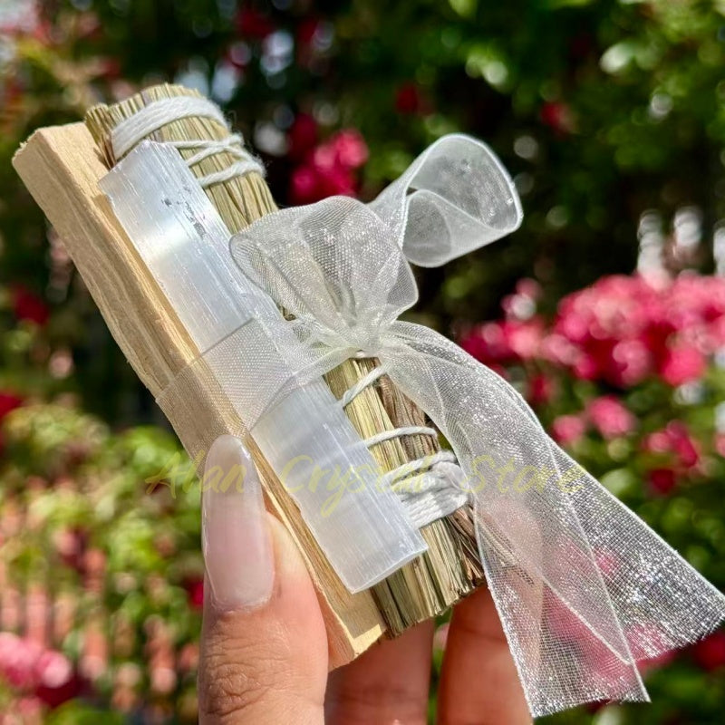 Crystal Pau Santo Sage Energy Sets