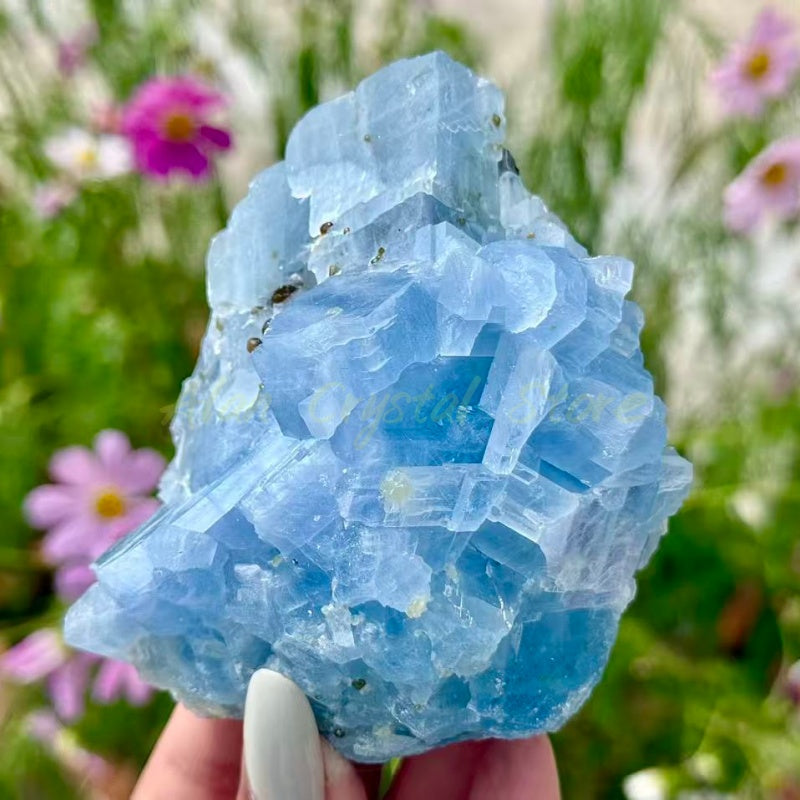 Blue Calcite Rough Specimen