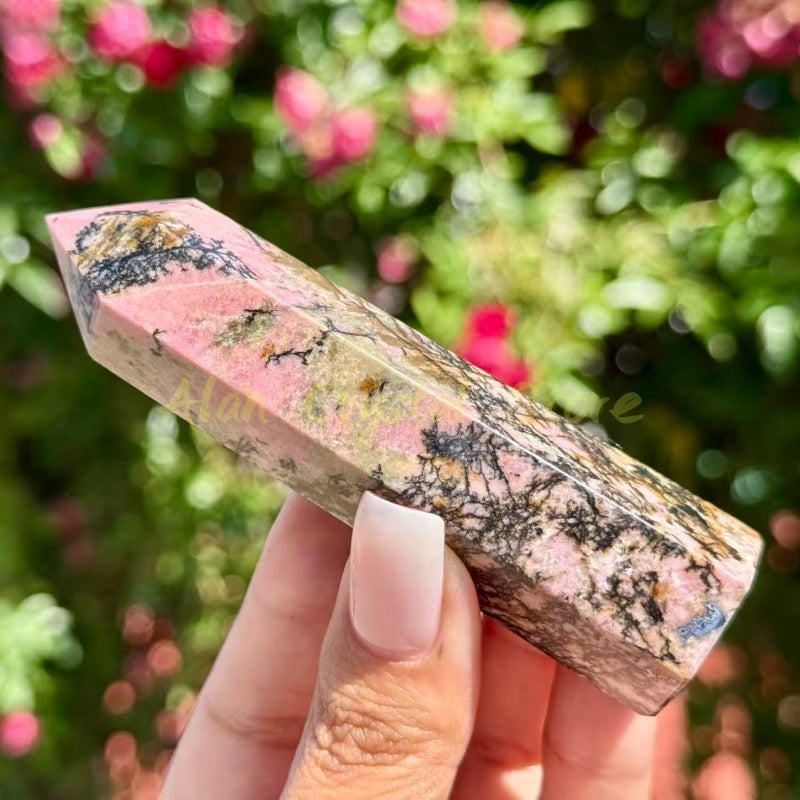 Rhodonite Points