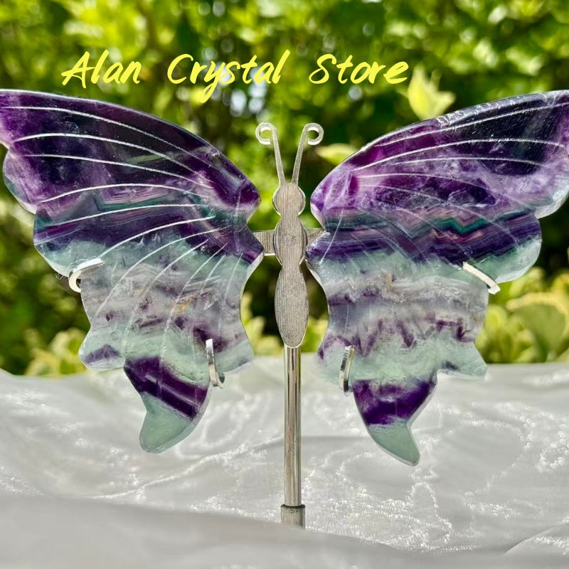 Rainbow Fluorite Butterfly Wings