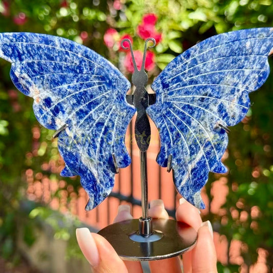 Sodalite Butterfly Wings