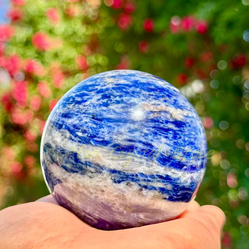Natural Sodalite Sphere.1 PC