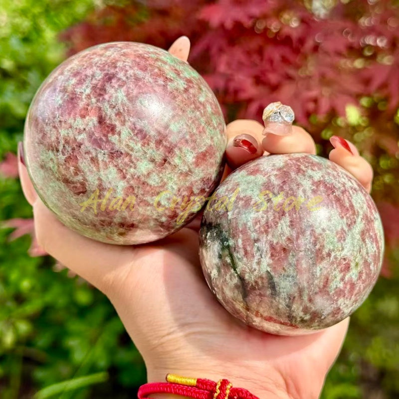 Natural Rose Stone Sphere.1PC