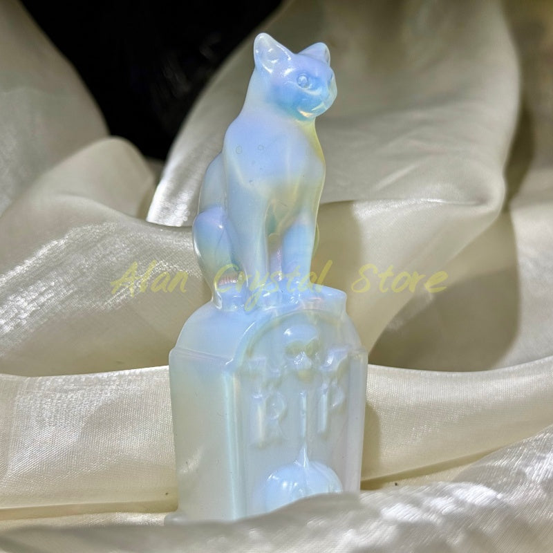 Opalite Coffin Cat 1PC