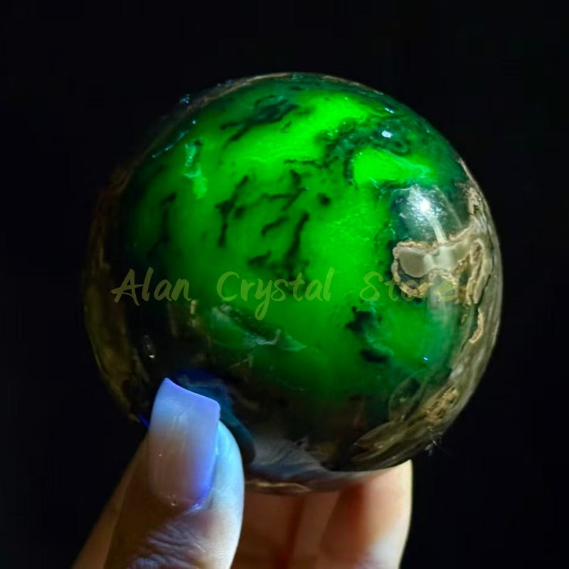 Volcano Agate Sphere