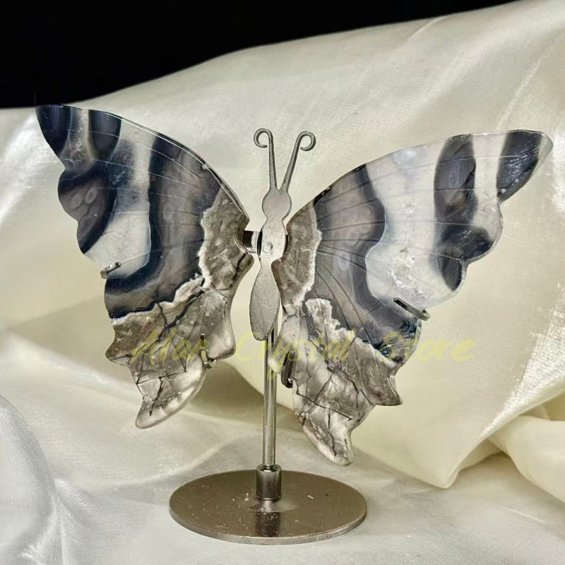 Volcano Agate Butterfly Wings