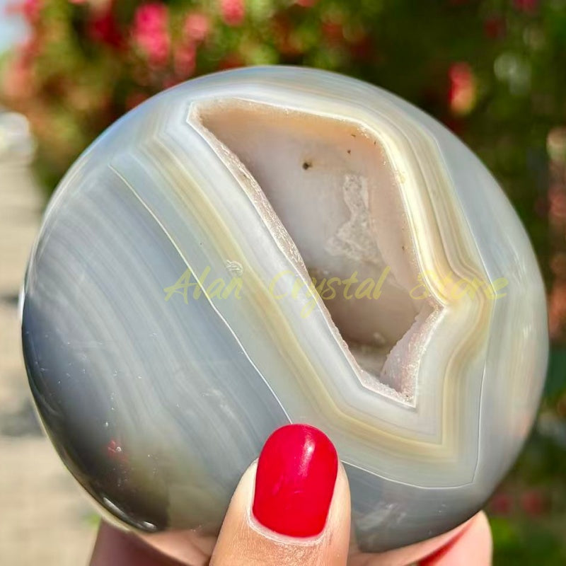 Druzy Agate Big Sphere