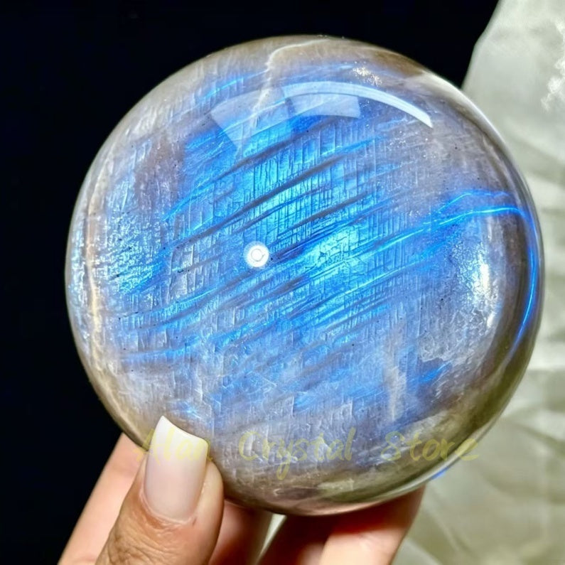 Large Size Blue Moon Stone Sphere 1PC