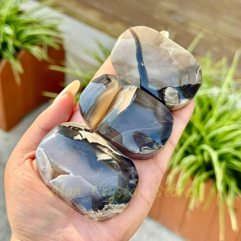Volcano Agate Palm Stone