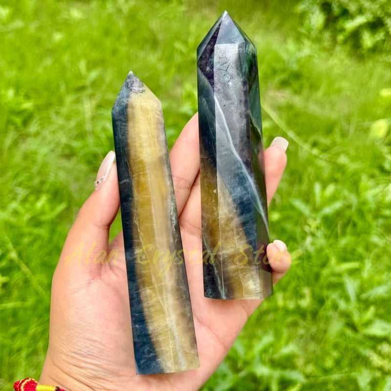 Natural Fluorite Tower.1PC