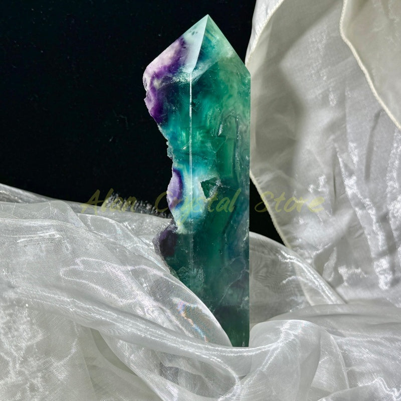 Natural Fluorite Specimen Tower.