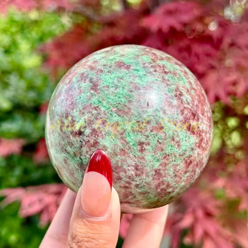 Natural Rose Stone Sphere.1PC
