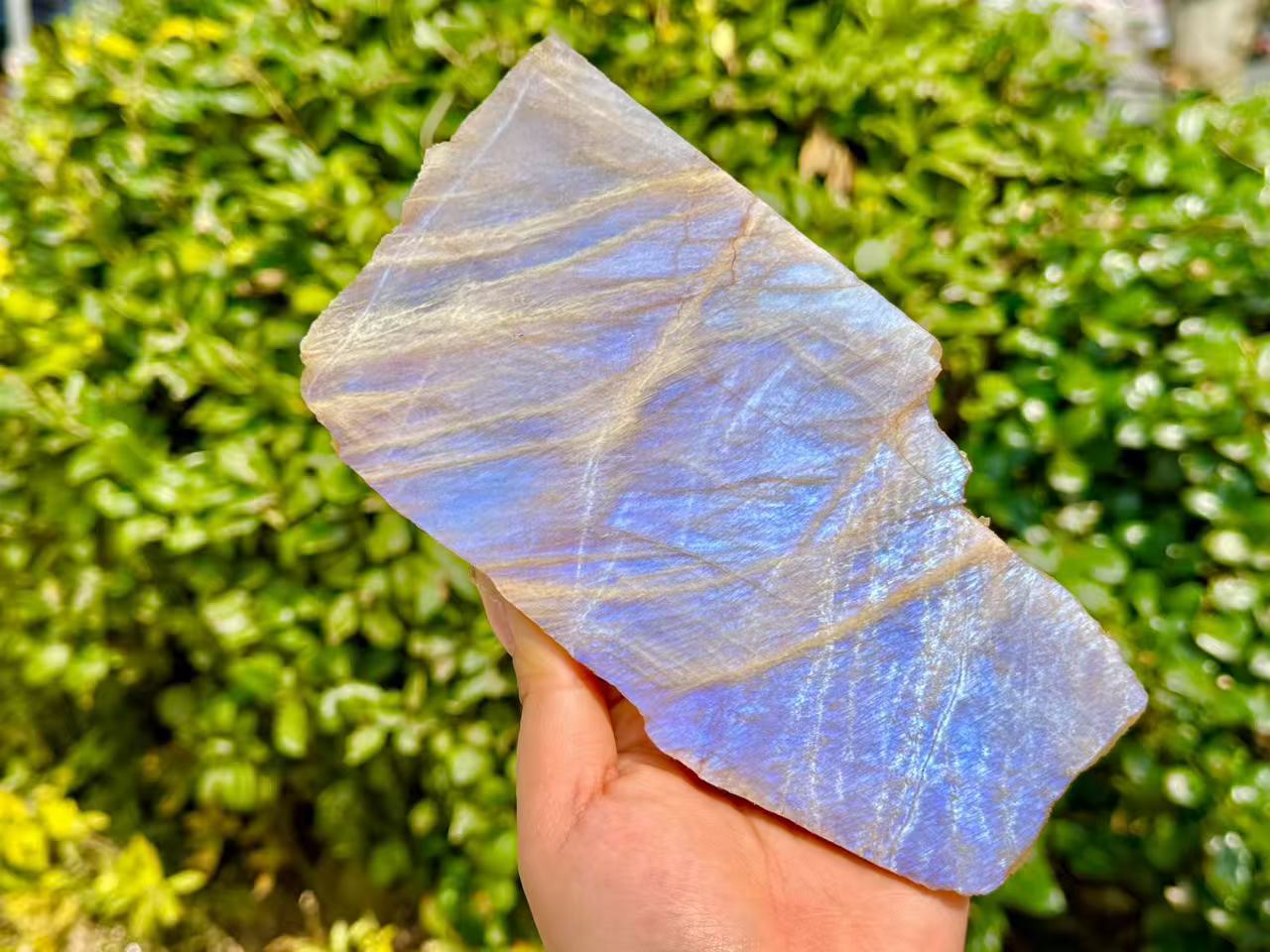 Natural Moon Stone Slice,High Quality Moon Stone