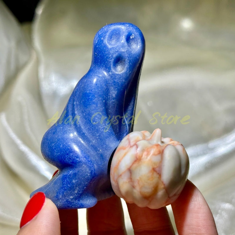 Natural Blue Aventurine Ghost.1PC