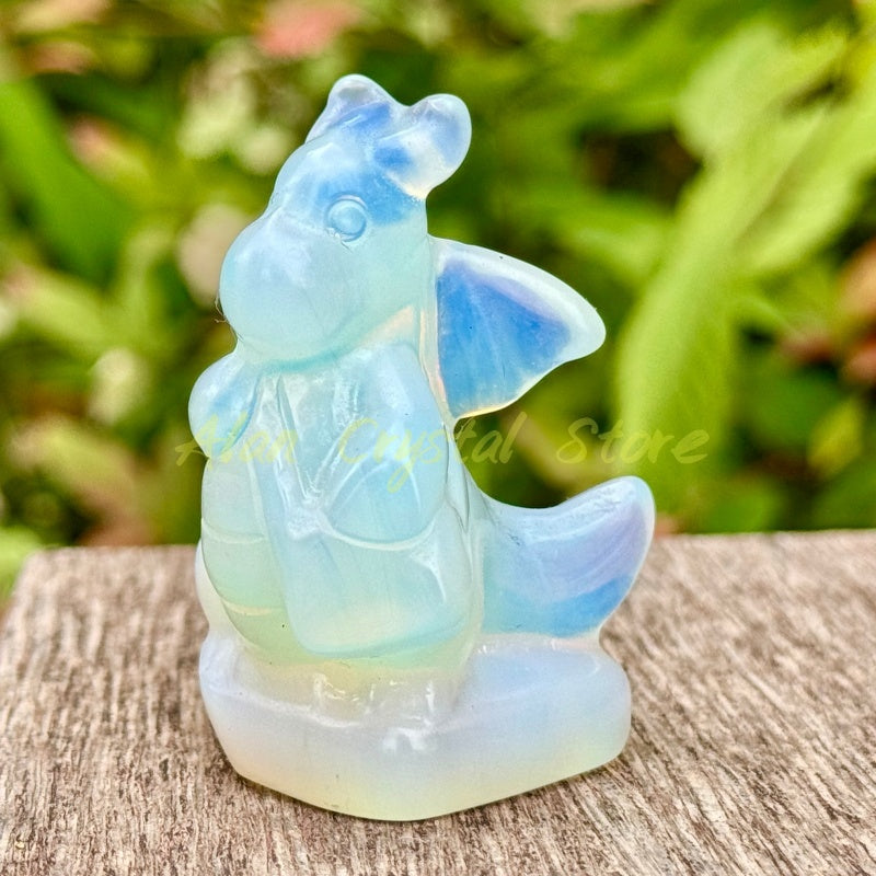 Opalite Dragonite Carving.1PC