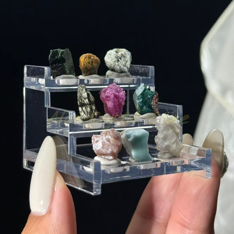Natural Mixed High Quality Crystal Specimen Box