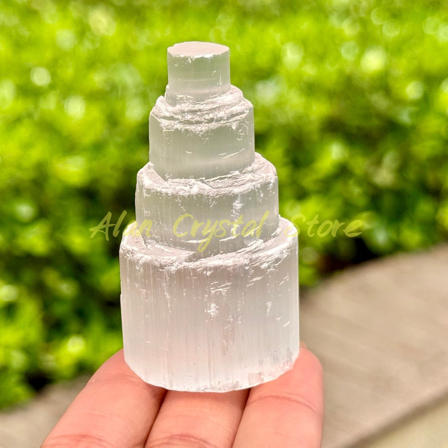 Natural Selenite Quartz Tower.1PC
