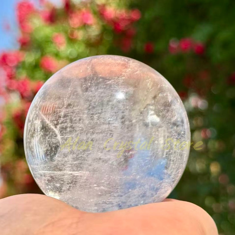 High Quality Clear Quartz Sphere